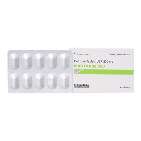 Mactaxim 200 - Macleods - Ấn