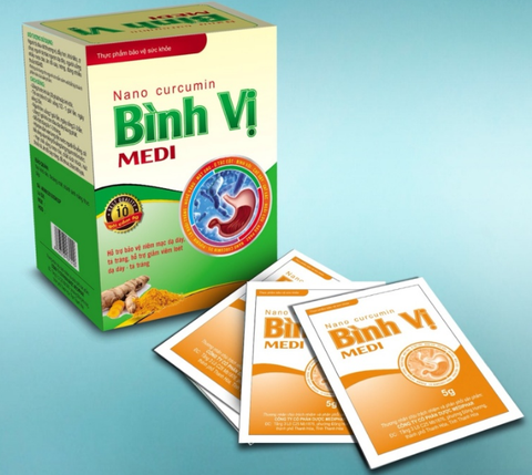 Bình vị - Medi (xanh) H/10 gói 5g - Medistar