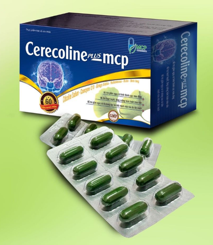 Cerecoline plus - mcp (đỏ) H/60 viên - Medistar