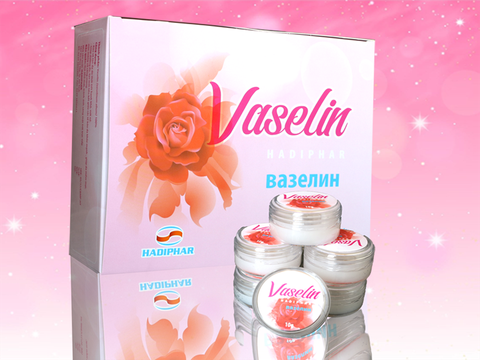 Vaseline Hadiphar K/16 Hộp/24 lọ/10g - Hà Tĩnh
