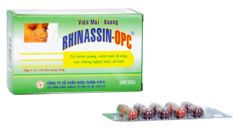 Viêm mũi xoang Rhinassin - H/5vỉ*10viên - OPC