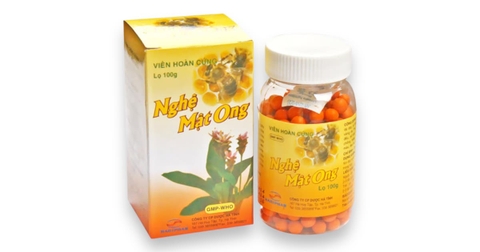 Viên nghệ mật ong K/120 lọ/100 viên - Hà Tĩnh