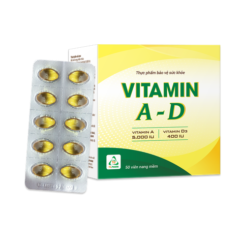 Vitamin A-D V/10, h/100 - Trà Vinh