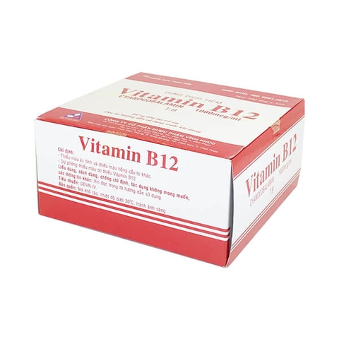 Vitamin B12 1000mcg/1ml - Vinphaco