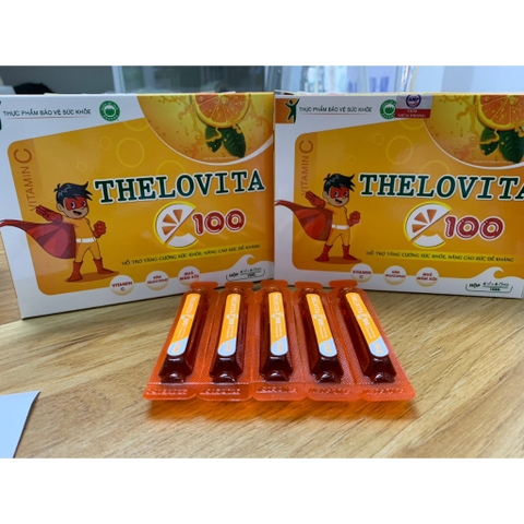 Thelovita C100 hộp 4 vỉ x 5 ống