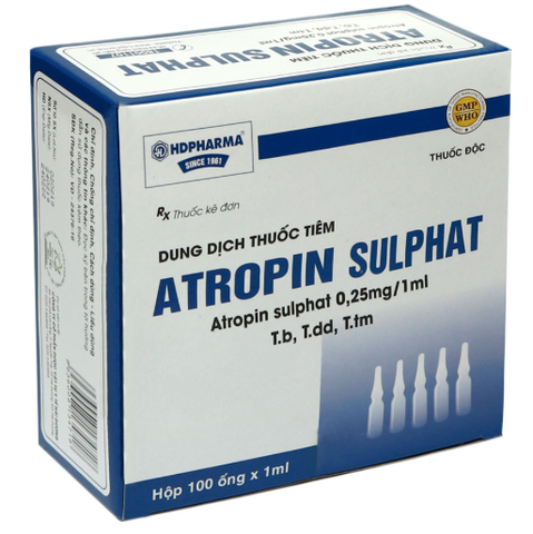 Atropin Sulphat 0,25mg/1ml - HD Pharma