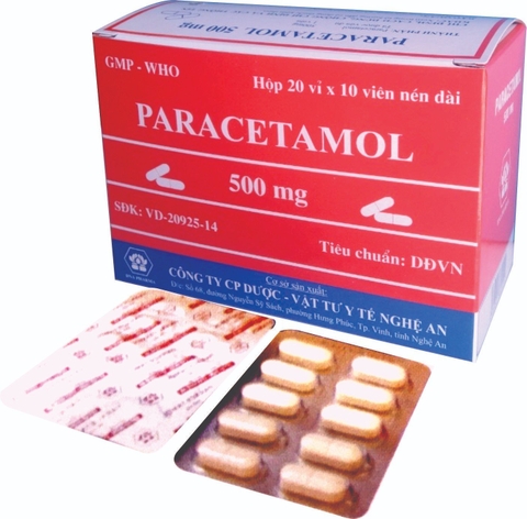 PARACETAMOL 500mg