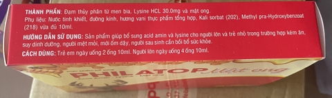 Philatop Mật ong K/48 hộp/20 ống