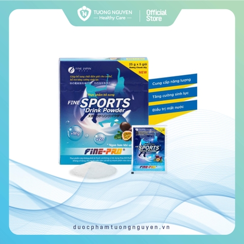 Thực phẩm bổ sung Fine Sports Drink Powder hương vị chanh dây