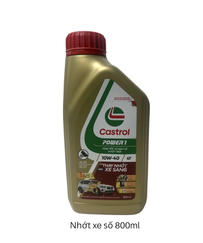 Nhớt Castrol xe số Activ vistra 300 20W-50 1L
