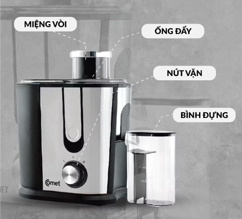 Máy ép trái cây Comet CM9838