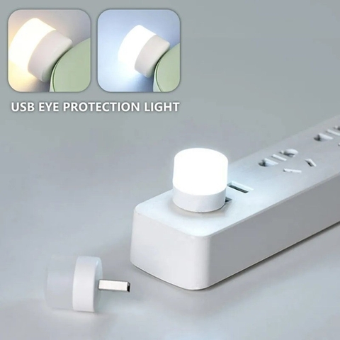 Bóng led mini 5v 1w cắm usb sáng ấm,sáng trắng