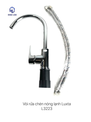 Vòi rửa chén nóng lạnh Luxta L3223
