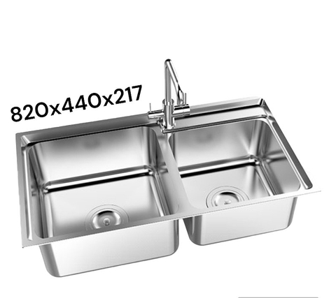 Chậu rửa Sơn Hà 2H 304