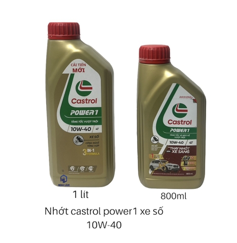Nhớt Castrol xe số Activ vistra 300 20W-50 1L