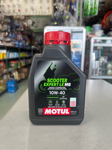 Nhớt Motul tay ga Scooter Expert le 10w40-20 800ml