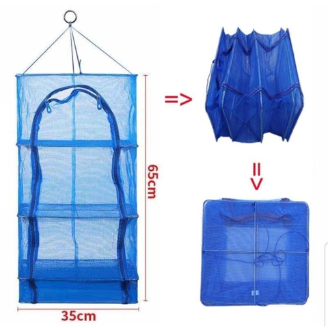 Lồng lưới phơi khô 35x65cm