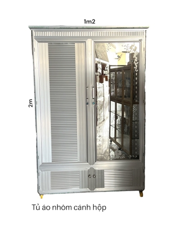 Tủ áo nhôm cánh hộp