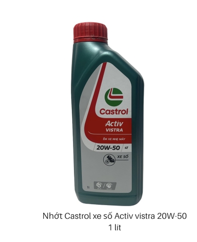 Nhớt Castrol xe số Activ 20W-40