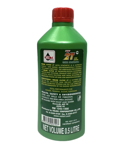 Nhớt 2T Veloil super 500ml