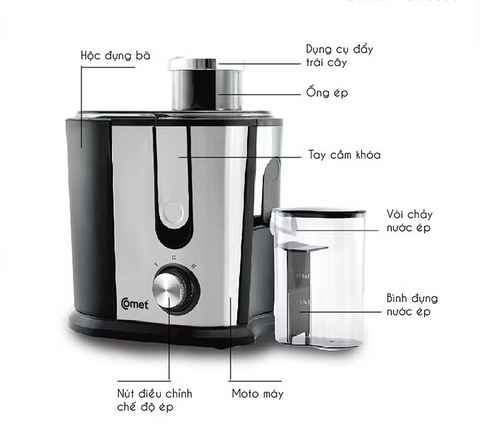 Máy ép trái cây Comet CM9838