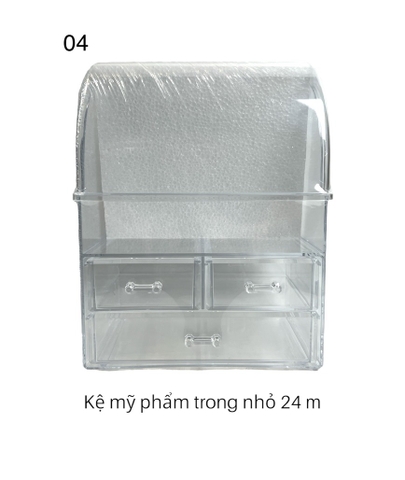 Kệ mỹ phẩm nhựa