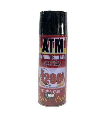 Sơn xịt chống cháy đen ATM H660