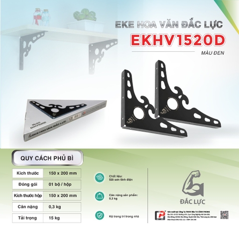 Eke bắt kệ hoa văn Đắc Lực