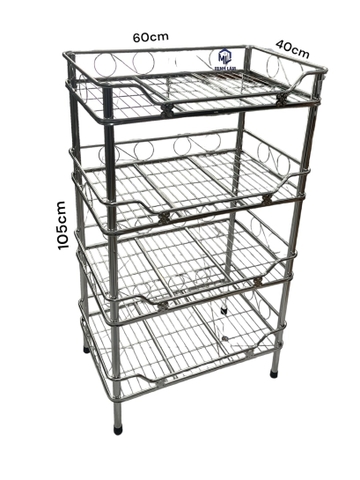 Kệ chén ống 40x60 inox201