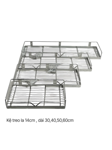 Kệ treo gia vị la 14cm 1 tầng