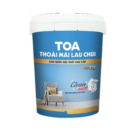 Sơn nội thất cao cấp Toa Thoải Mái Lau Chùi
