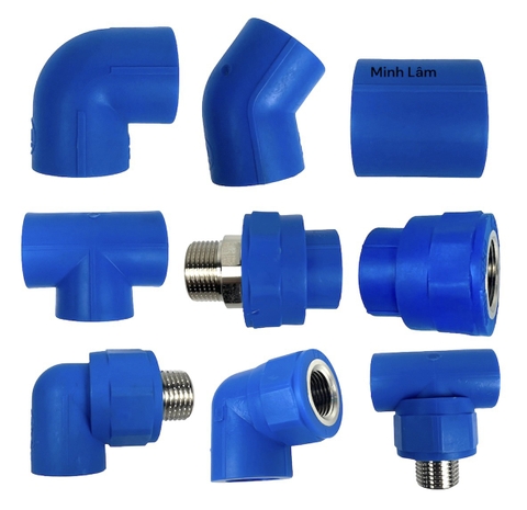Phụ kiện ống PPR Bình Minh nóng lạnh