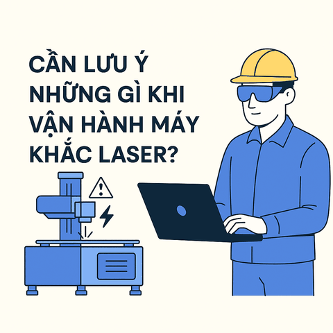 Cần lưu ý những gì khi vận hành máy khắc laser?