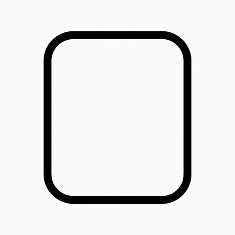 Làm thế nào để điều chỉnh độ rộng đường của hình chữ nhật bo tròn được vẽ trong phần mềm Ezcad?