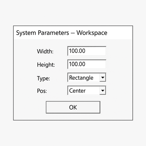 Tham số Hệ thống – Workspace