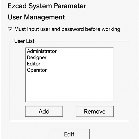 System Parameters – Quản lý người dùng