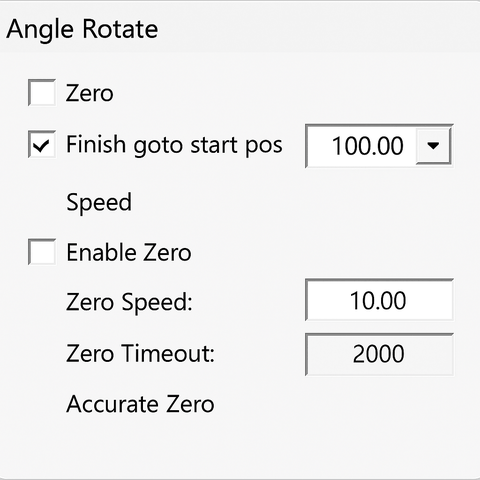 Thiết lập Angle Rotate – Đánh dấu theo góc xoay trong EZCAD