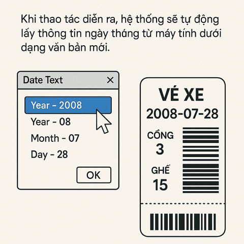 Cách thiết lập văn bản cố định trong EZCAD2