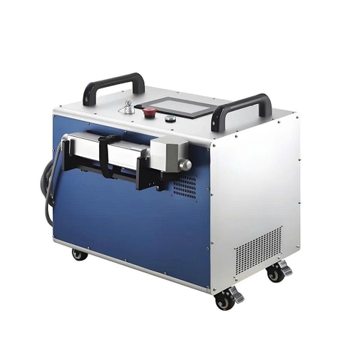 Máy Làm Sạch Laser Fiber Cầm Tay Tẩy Gỉ, Sơn Và Bụi Bẩn