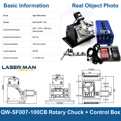 Trục xoay – phụ kiện hỗ trợ hàn laser, TIG/argon. Giảm tốc độ chính xác, xoay ổn định, tăng hiệu quả hàn vòng tự động