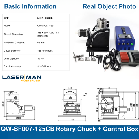 Trục xoay – phụ kiện hỗ trợ hàn laser, TIG/argon. Giảm tốc độ chính xác, xoay ổn định, tăng hiệu quả hàn vòng tự động