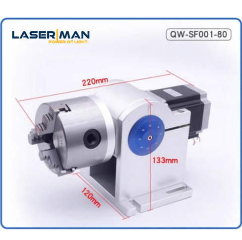 Mâm xoay QW-SF001-80 – Chính xác cao, chắc chắn, dễ tùy chỉnh