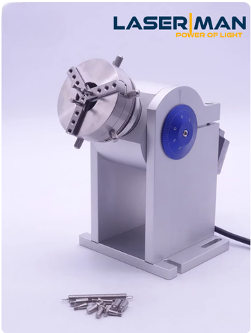 Trục xoay Laser D69 – Giải Pháp Khắc Trụ Tròn Chính Xác