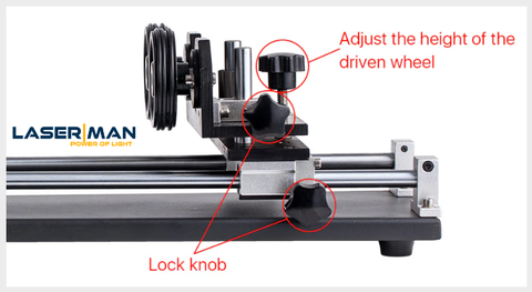 Rotary Axis – Trục Xoay Gá Lăn Cho Máy Laser ( clouray model A)