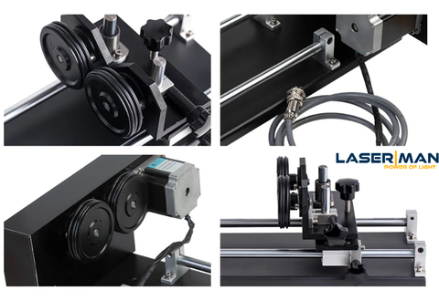 Rotary Axis – Trục Xoay Gá Lăn Cho Máy Laser ( clouray model A)