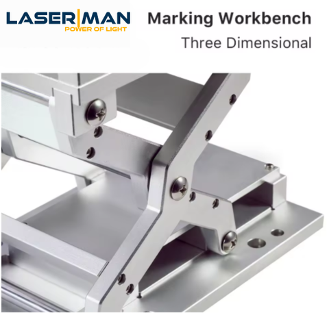 Bàn gá 3D cho máy khắc laser CO₂ / Fiber (3D Marking Workbench)