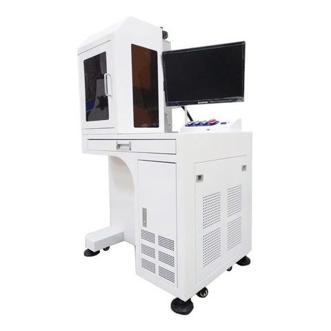 Máy khắc Laser Fiber với nắp an toàn