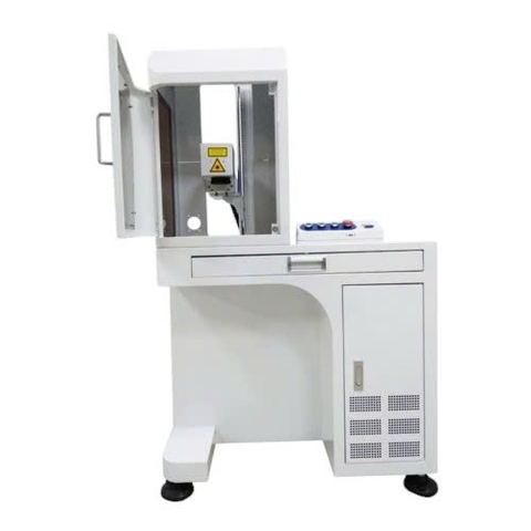 Máy khắc Laser Fiber với nắp an toàn