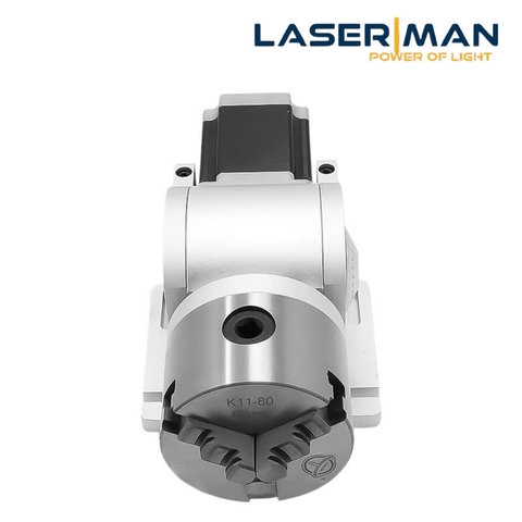 Bộ Gá Xoay 360 Độ D80 Giữ Chắc Vật Thể Tròn Cho Máy Khắc Laser