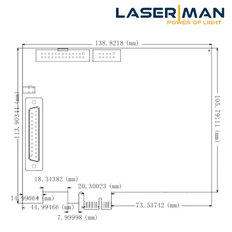 Card điều khiển Fiber LMCPCIE Series | PCIE Laser & Galvo Controller